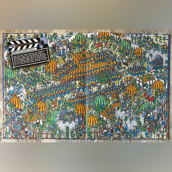 Where’s Waldo? In Hollywood Book and Puzzle The Future - Vintage 1992-1993 - Picture 4 of 12